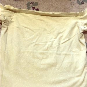 PACSUN yellow croptop